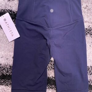 Athleta Women's Deep Blue Bike Shorts